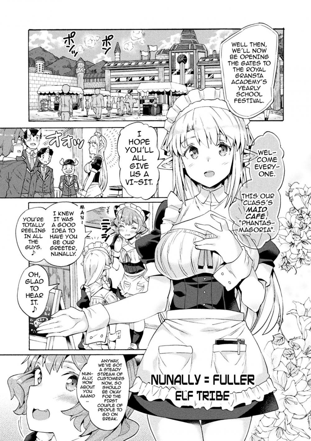 Hentai Manga Comic-Bitch School President Elf's First Time With a Virgin Orc-Chapter 2-2
